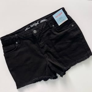 Cat & Jack Girls Ultimate Stretch Denim Short - Black